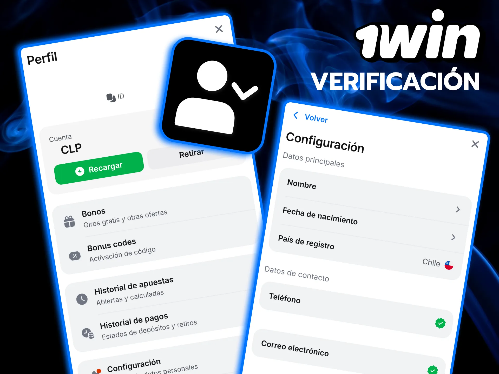 Completa verificaciones en 1win para acceso total a funciones.