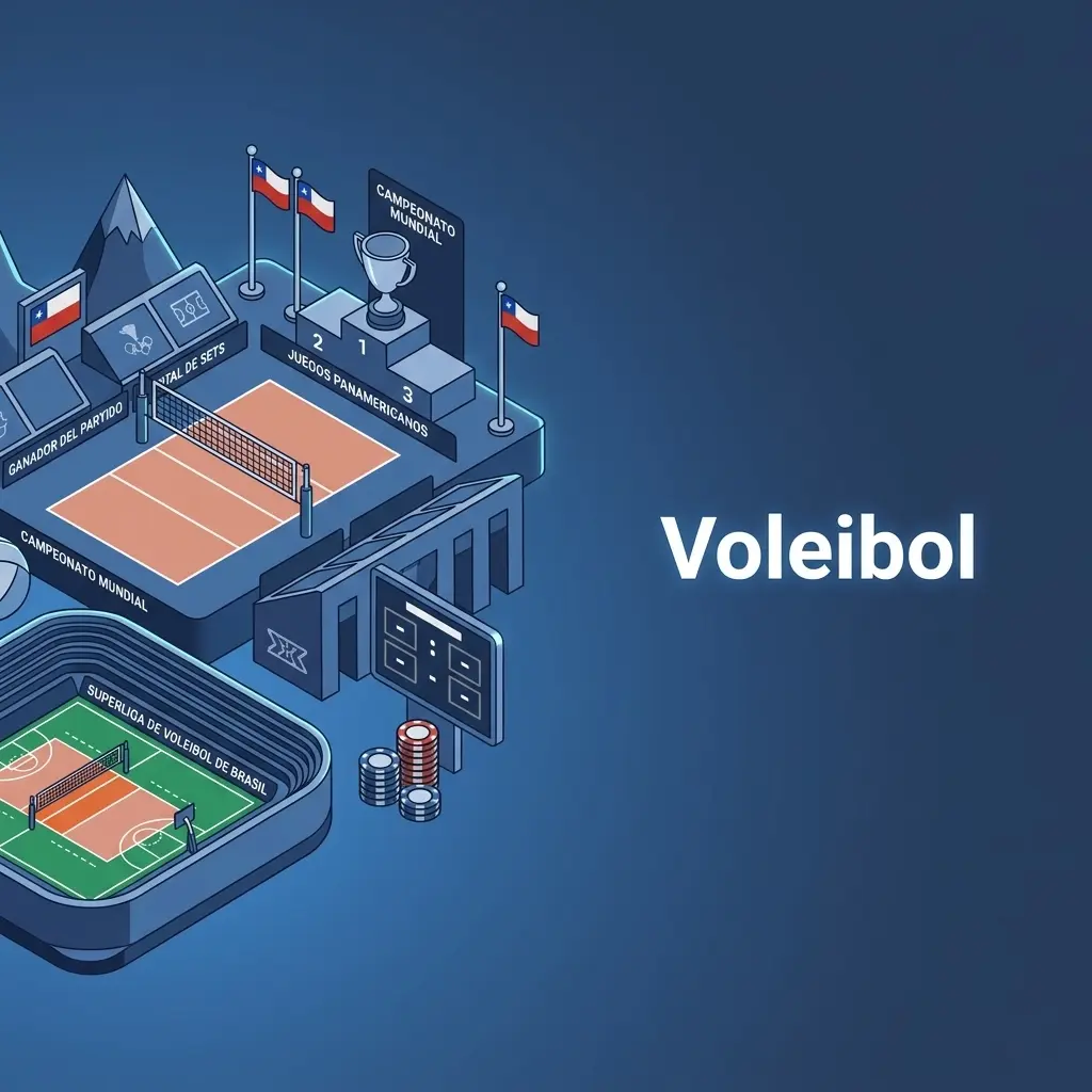 Voleibol en Chile: apuestas en VNL, Mundial FIVB, Juegos Olímpicos y Sudamericano en 1win