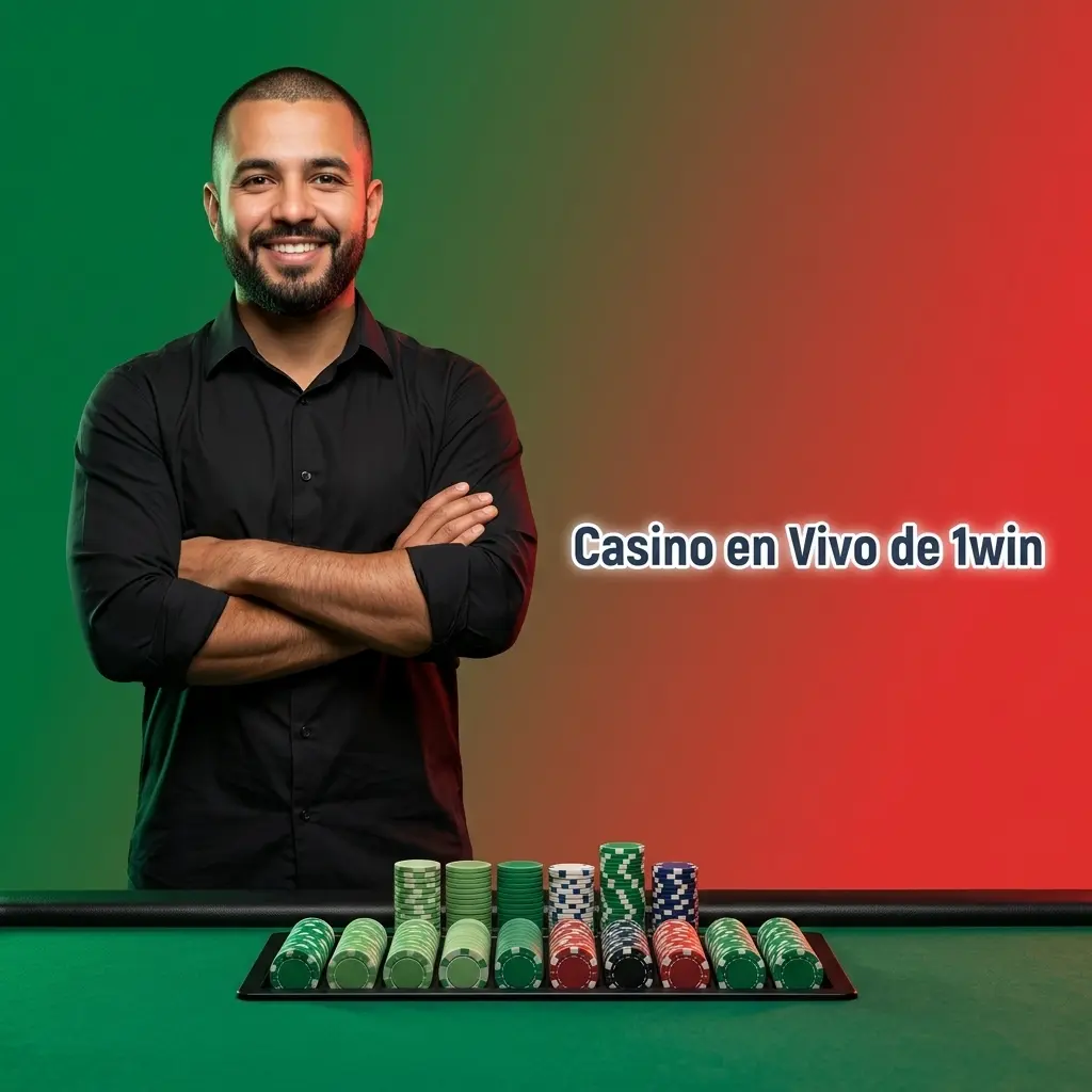 Casino en vivo de 1win con crupieres reales en HD: ruleta, blackjack, póker y bacará disponibles 24/7